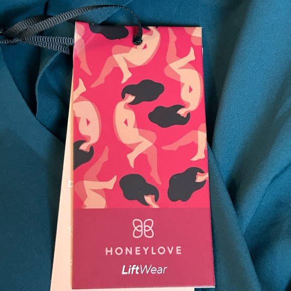 Honeylove Honey Love Shape Wear Tank Lift Compression Smoothing Teal NWT Size 2X - Picture 6 of 9